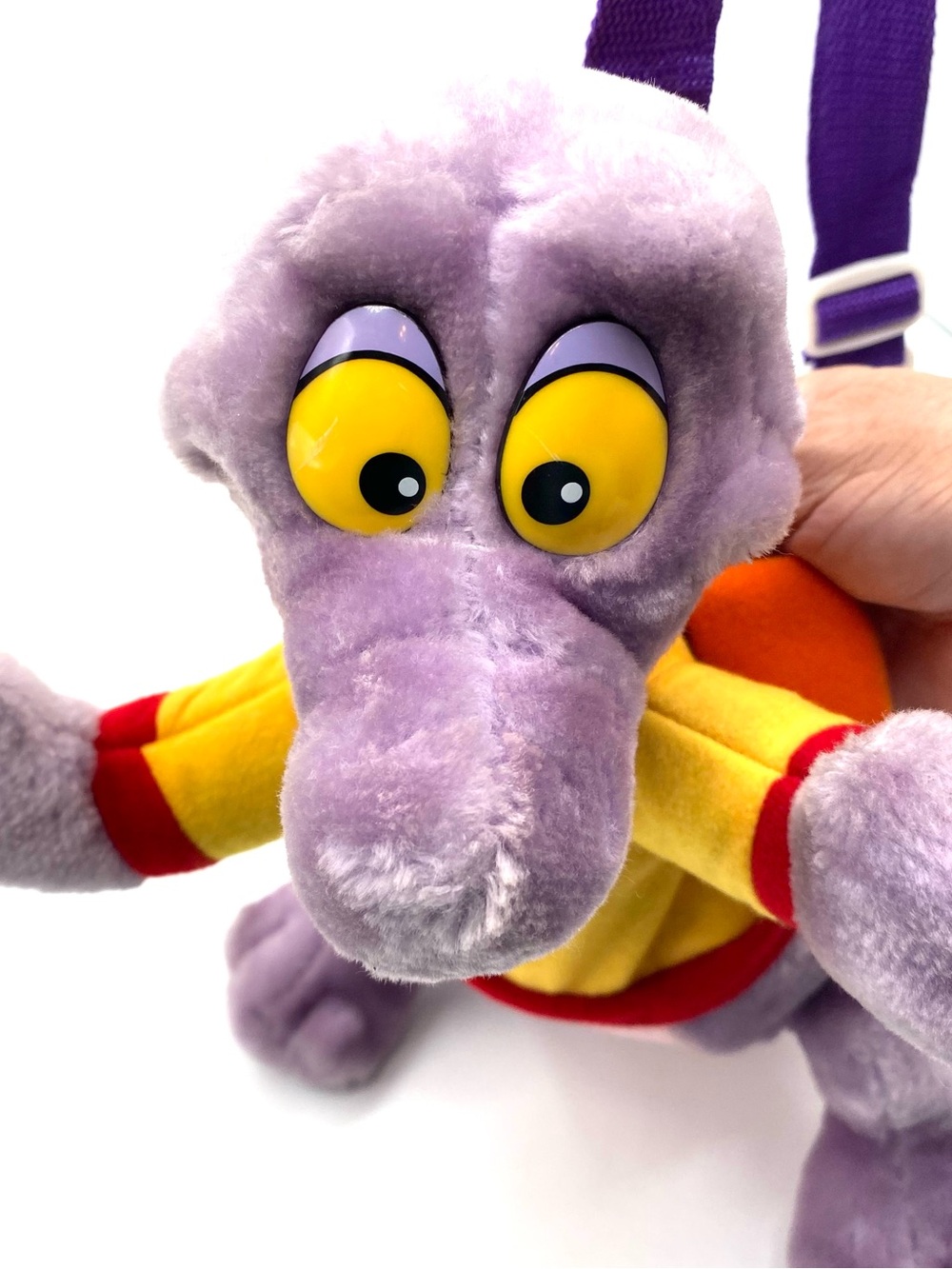 Disney Figment Plush Bag Purse From Disney World Epcot Center 1980’s
